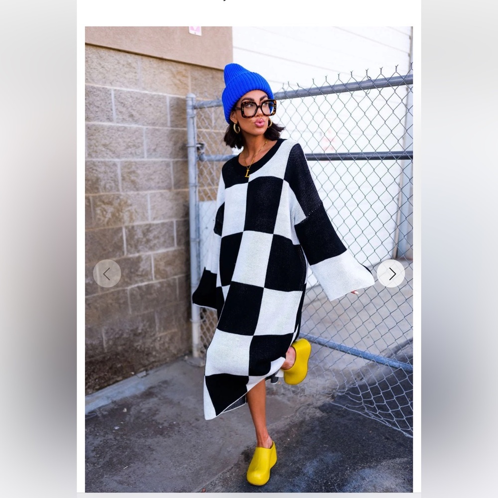 Dressed in LALA Literally Limitless Oversized Knit Dress